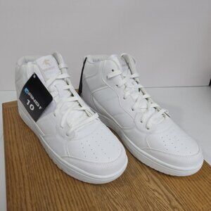 AND1 Ignite Mid Shoes Mens Size 10 White Basketball Comfort Padded Insole New